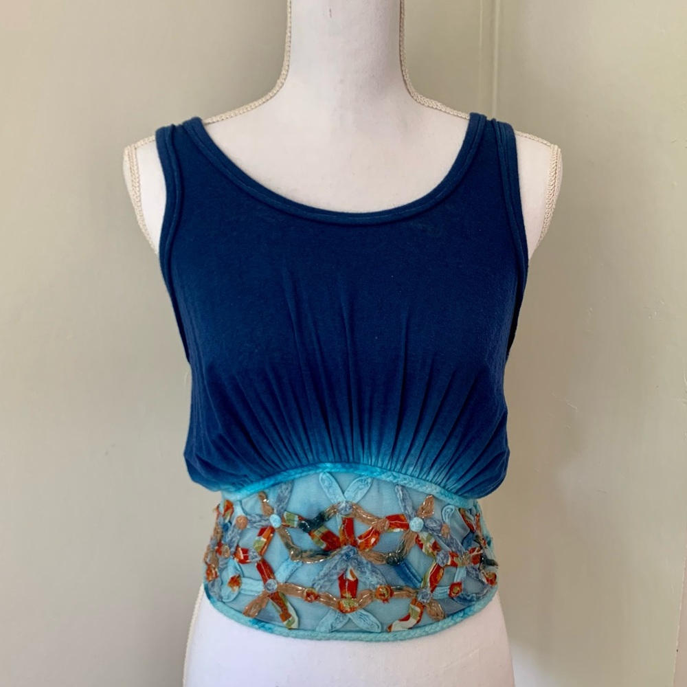 Embellished Free People Tank